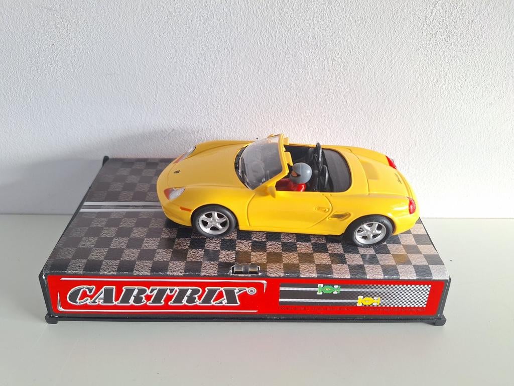 Cartrix Porsche Boxter Roadster Ref Nr 0202-Y Met een onderd, Kinderen en Baby's, Speelgoed | Racebanen, Overige merken, Racebaan