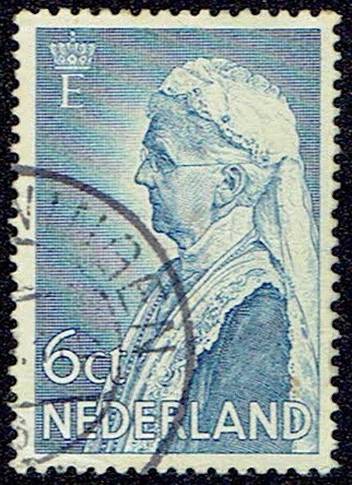 Nederland 1934, Koningin Emma., Verzenden, T/m 1940, Gestempeld