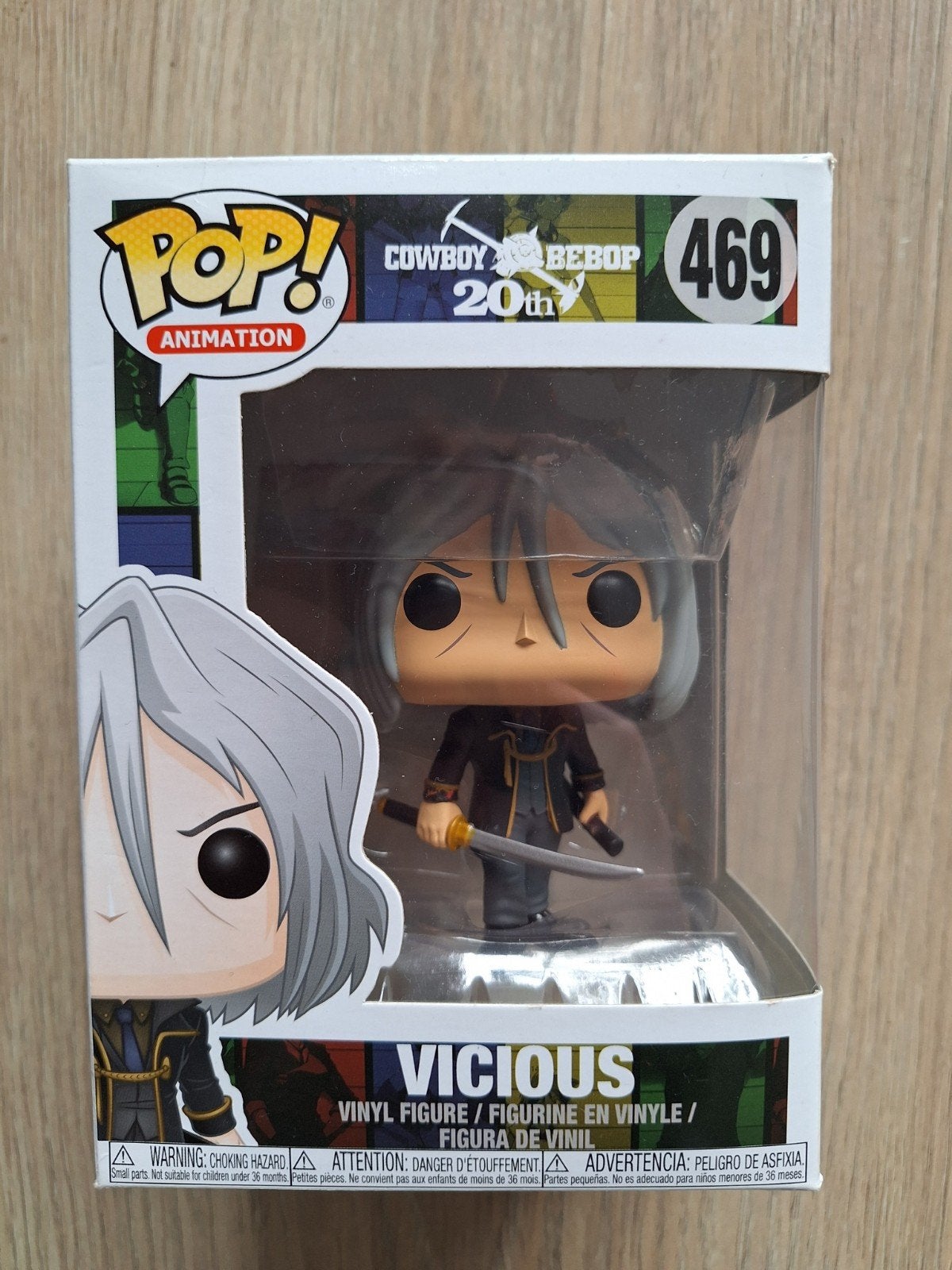 Funko POP! #469
Vicious - Cowboy BeBop, Ophalen of Verzenden, Zo goed als nieuw