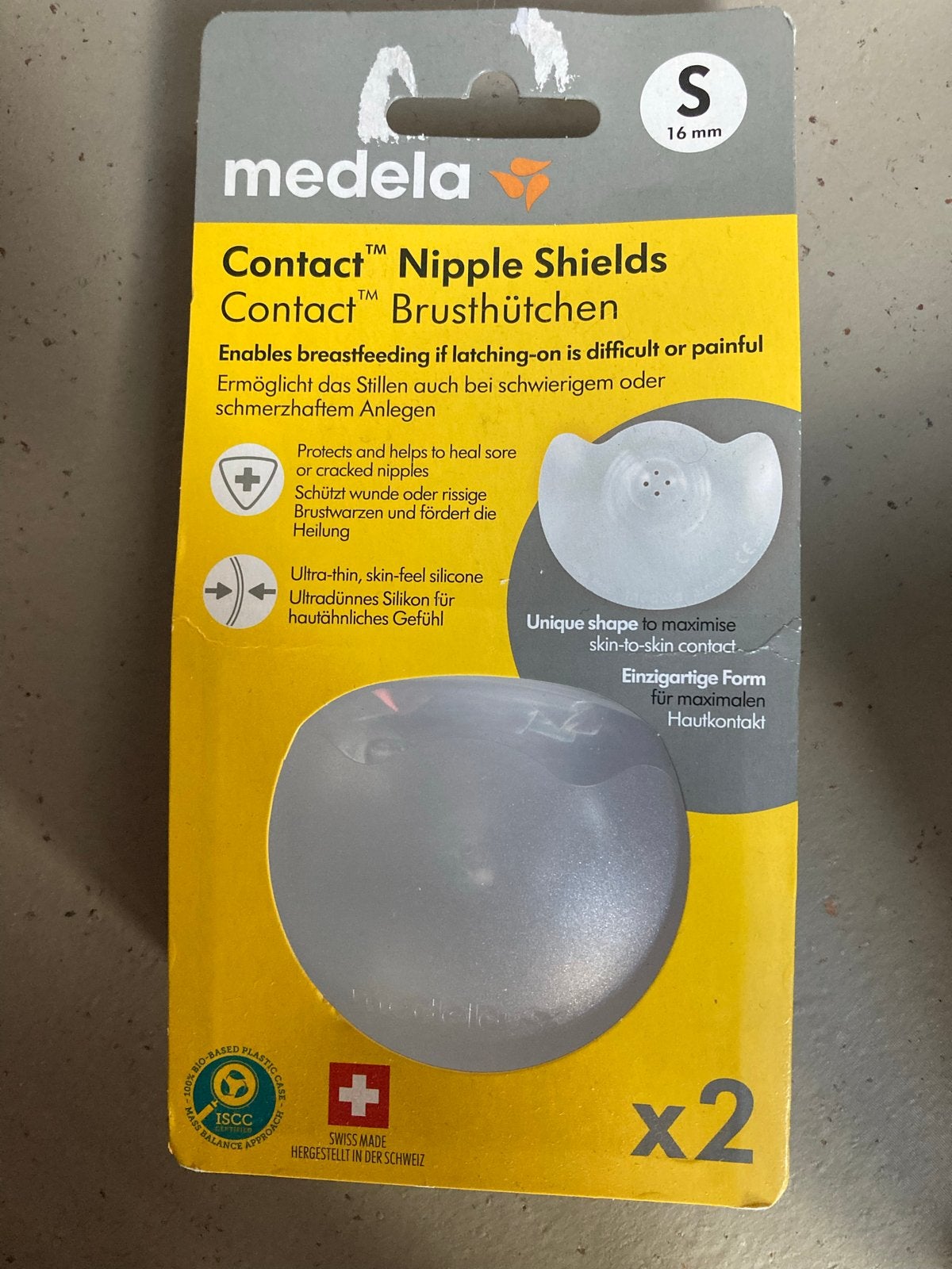 Medela Contact Tepelhoedjes Maat S 16mm - Nieuw in verpakkin, Ophalen of Verzenden, Nieuw