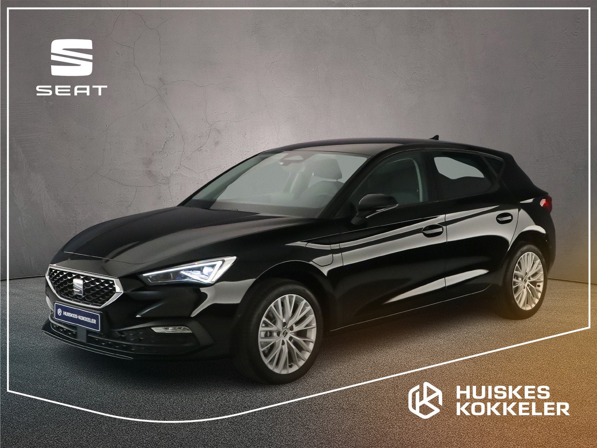 SEAT Leon, Euro 6, 4 cilinders, Zwart, Bedrijf
