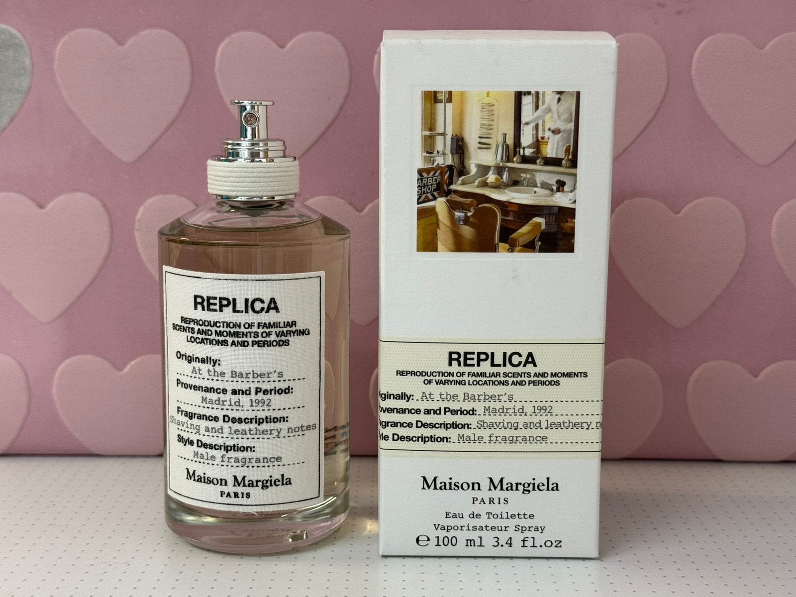 Maison Margiela replica at the barber’s 100ml edt, Ophalen of Verzenden, Nieuw