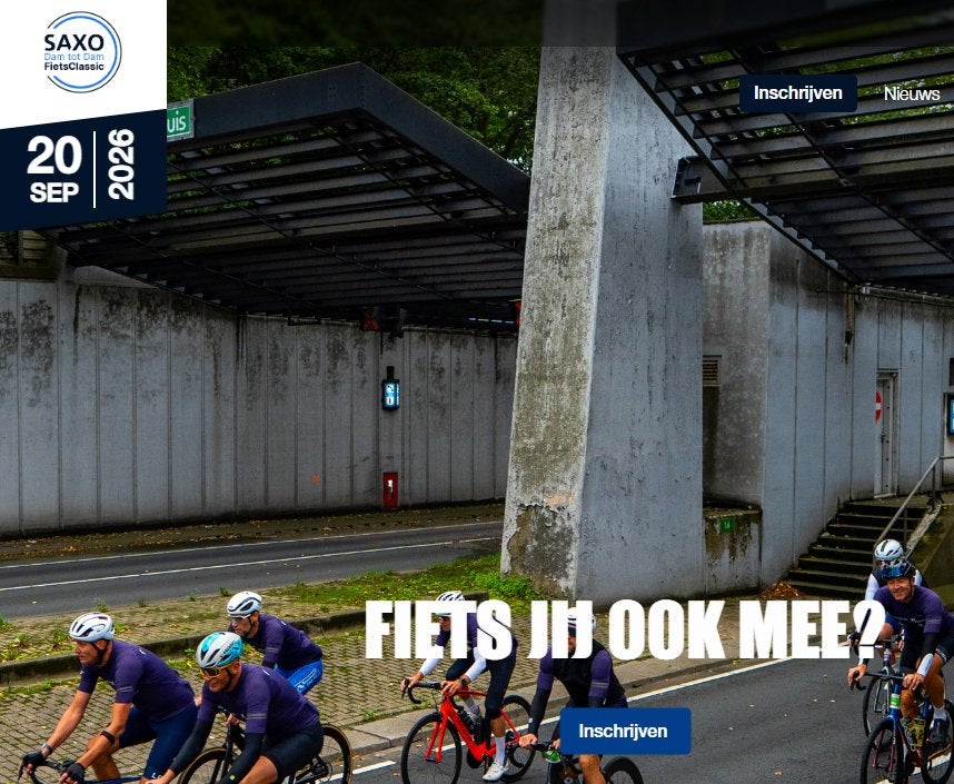 Saxo Dam tot Dam Fietsclassic 90km, Tickets en Kaartjes, Eén persoon