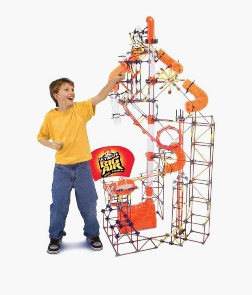 Knex big air ball tower (digitaal boekje, geen verpakking), Kinderen en Baby's, Speelgoed | Bouwstenen, Ophalen of Verzenden, Gebruikt