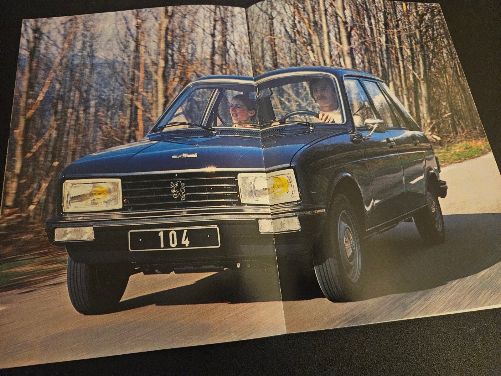 Brochure Peugeot 104 1979 Frankrijk, Ophalen of Verzenden, Zo goed als nieuw, Peugeot
