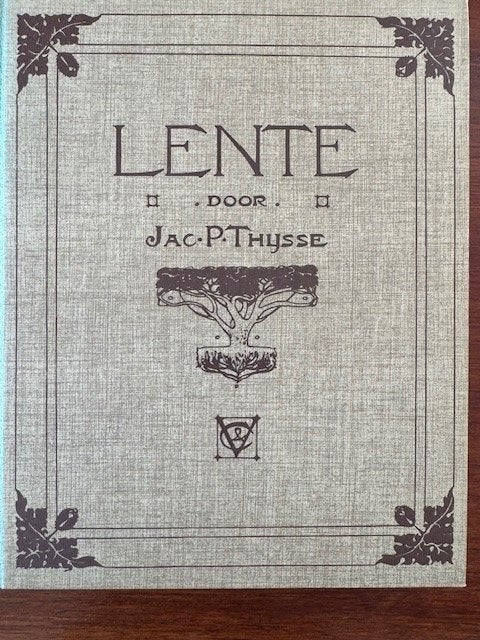 Lente van Jan. P. Thijsse, Ophalen of Verzenden, Jan. P. Thijsse