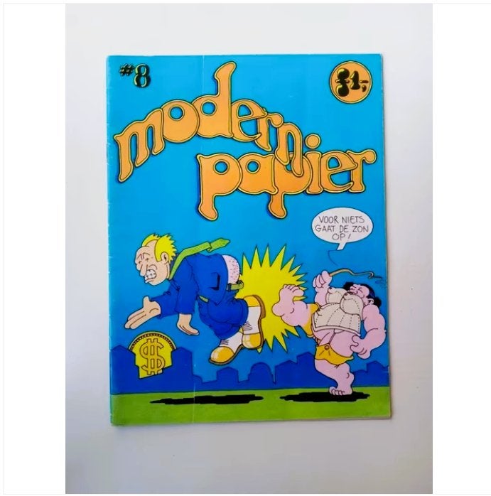 modern papier nr.8 *1972*1ste druk-joost swarte/dick maas, Boeken, Joost swarte, Overige gebieden, Ophalen of Verzenden, Zo goed als nieuw