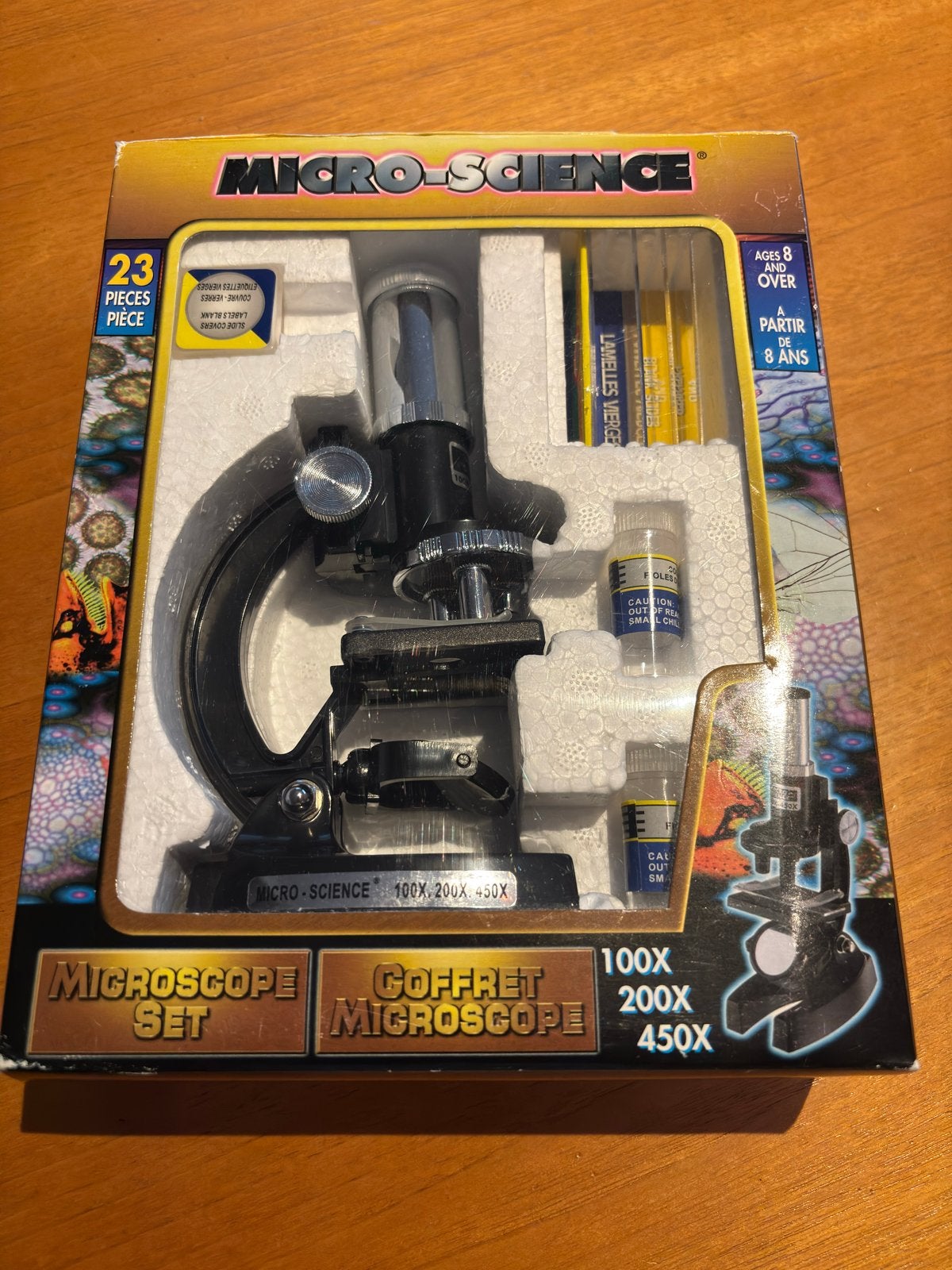 Micro-Science Microscoop Set vr kinderen., Ophalen of Verzenden, Zo goed als nieuw