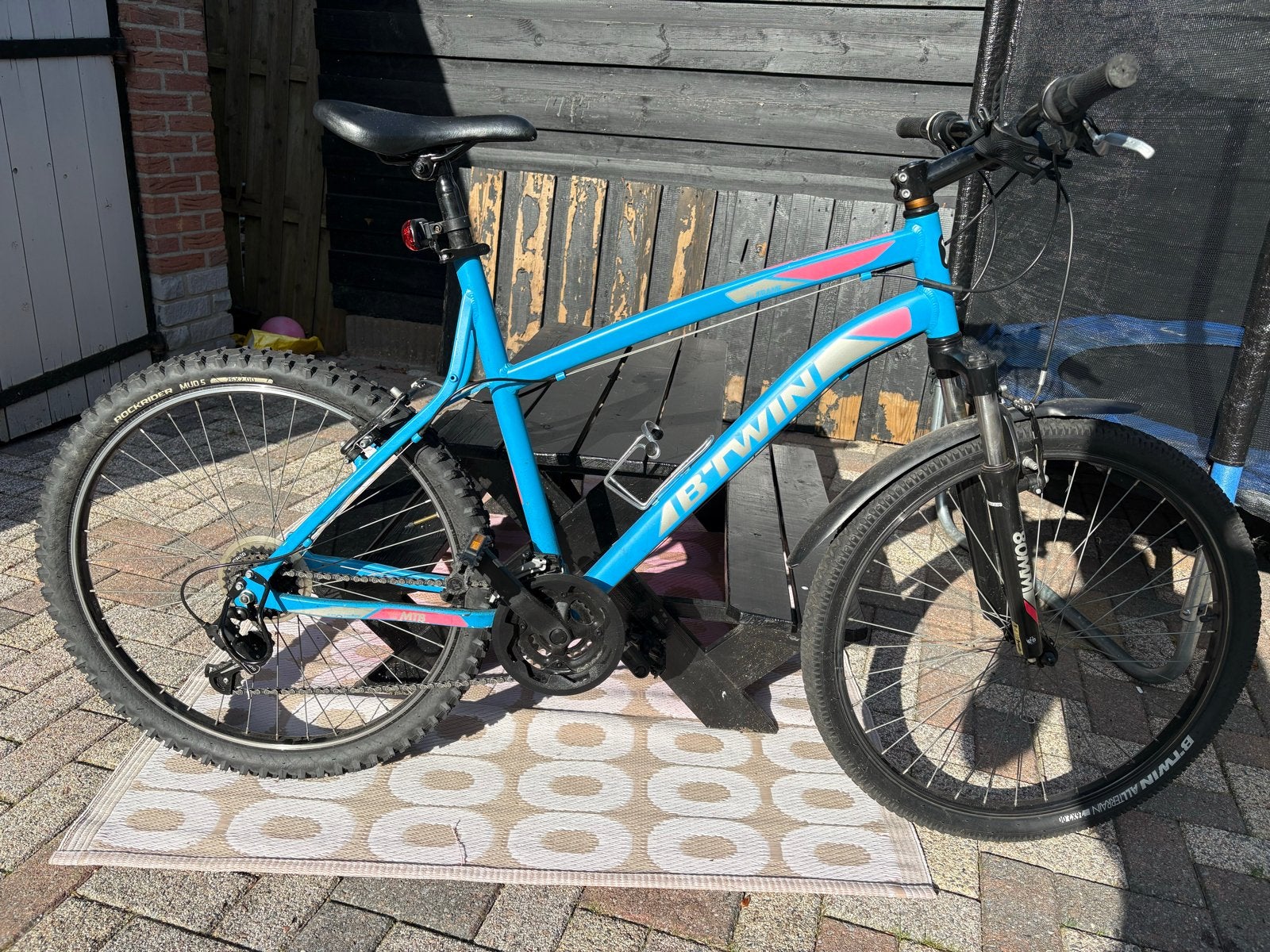 Rockrider 340 Mountainbike - Blauw, Gebruikt, Hardtail, Ophalen, Overige merken