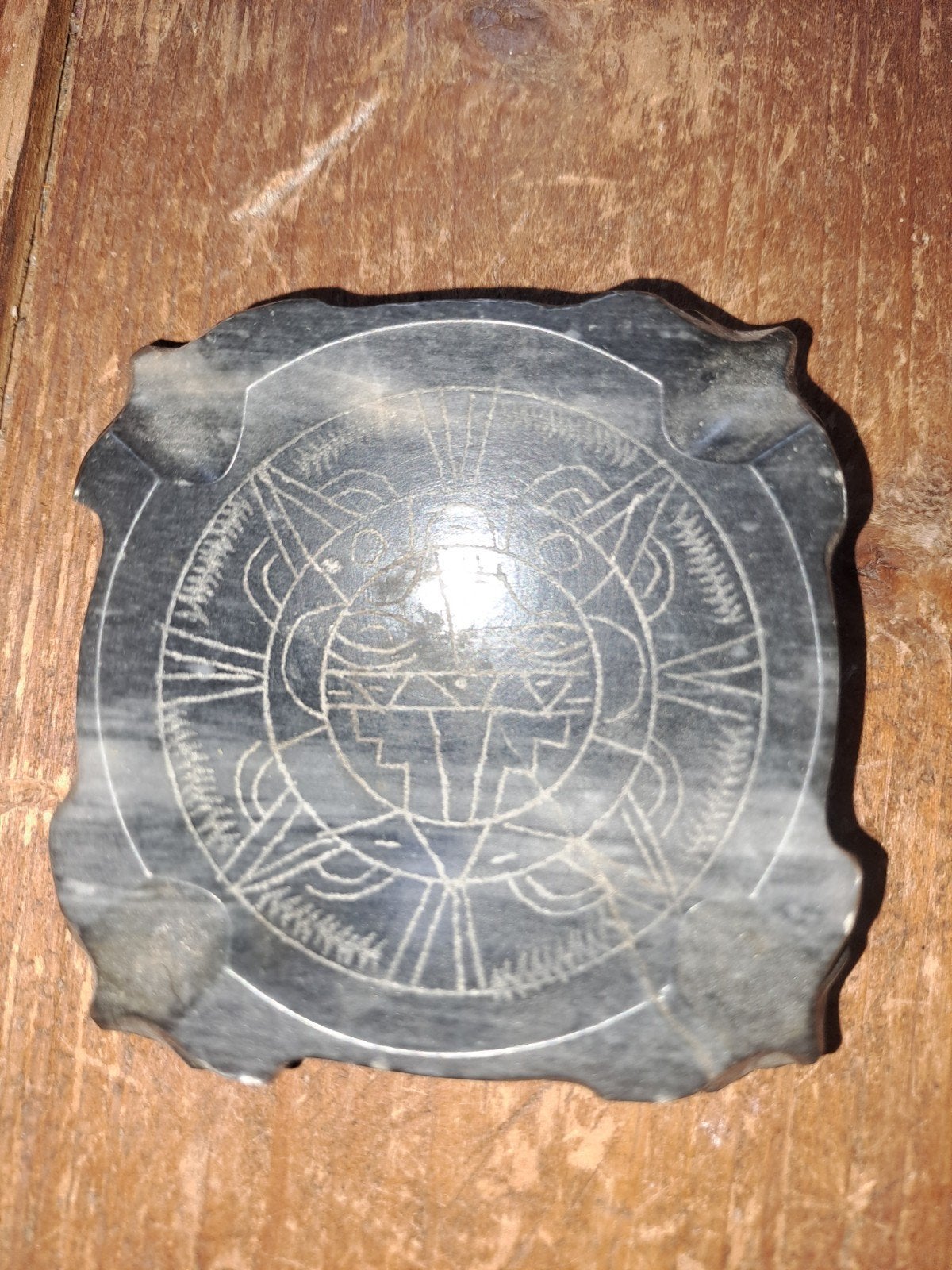 Azteekse Kalender Steen Decoratie, Antiek en Kunst, Ophalen of Verzenden