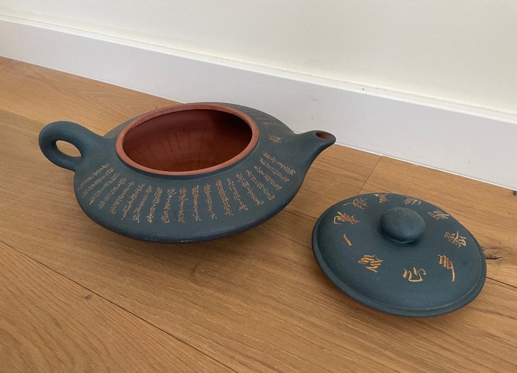 Origineel Chinese theepot, Ophalen, Aziatisch, Zo goed als nieuw, Theepot