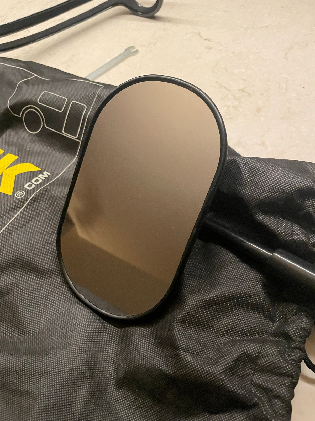 Set Emuk caravan spiegels,   opel Grandland X  2017 tot 2021, Ophalen, Zo goed als nieuw