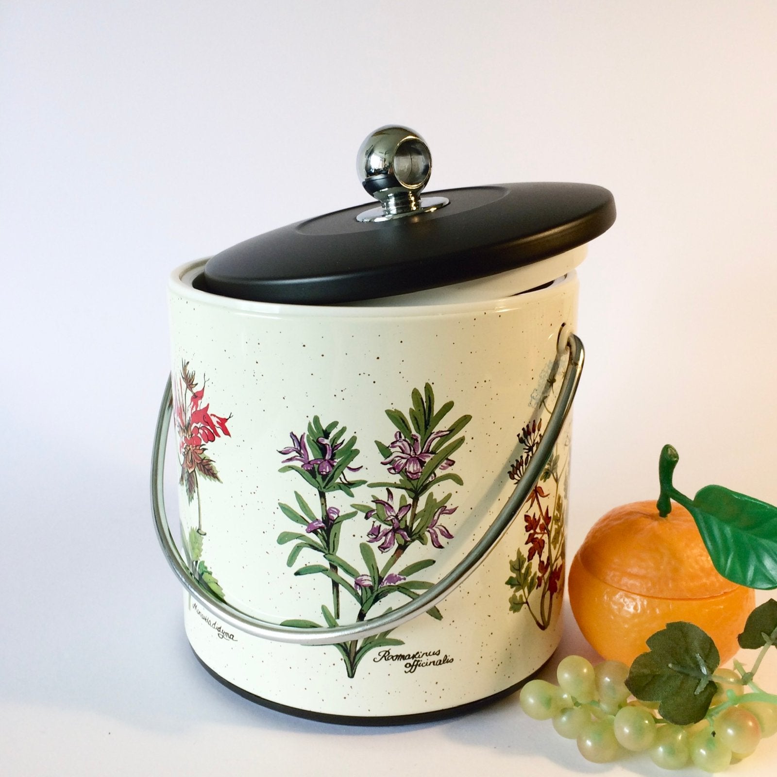 Vintage IJsemmer met Wildflowers - Botanische afbeeldingen, Ophalen of Verzenden, Zo goed als nieuw