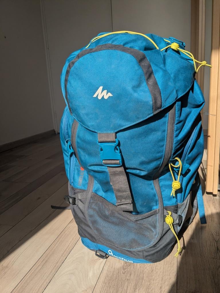 Quechua Forclaz 60 Backpack - Gebruikt, Sieraden, Tassen en Uiterlijk, Tassen | Rugtassen, 40 cm of meer, Gebruikt, Trekking, 60 cm of meer