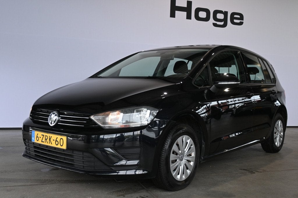 Volkswagen Golf Sportsvan 1.2 TSI Easyline Clima Cruise Cont, Auto's, Volkswagen, Gebruikt, 4 cilinders, Met garantie (alle), Zwart