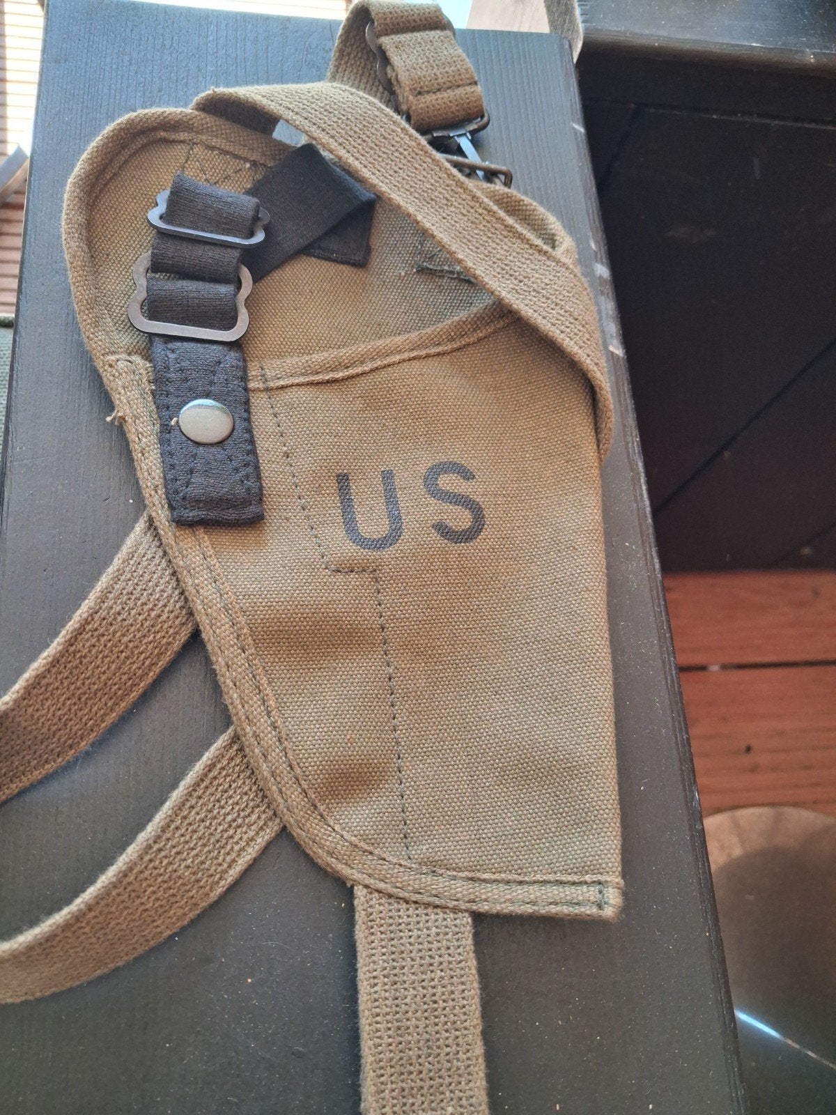 US Army Pistool Holster, Verzamelen, Militaria | Tweede Wereldoorlog, Amerika, ., Ophalen of Verzenden, .
