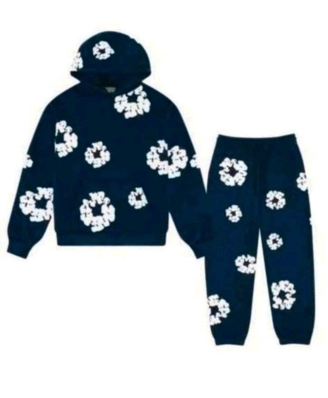 Nieuw, donkerblauw joggingpak in maat M., Overige typen, Nieuw, Ophalen of Verzenden, Maat 48/50 (M)