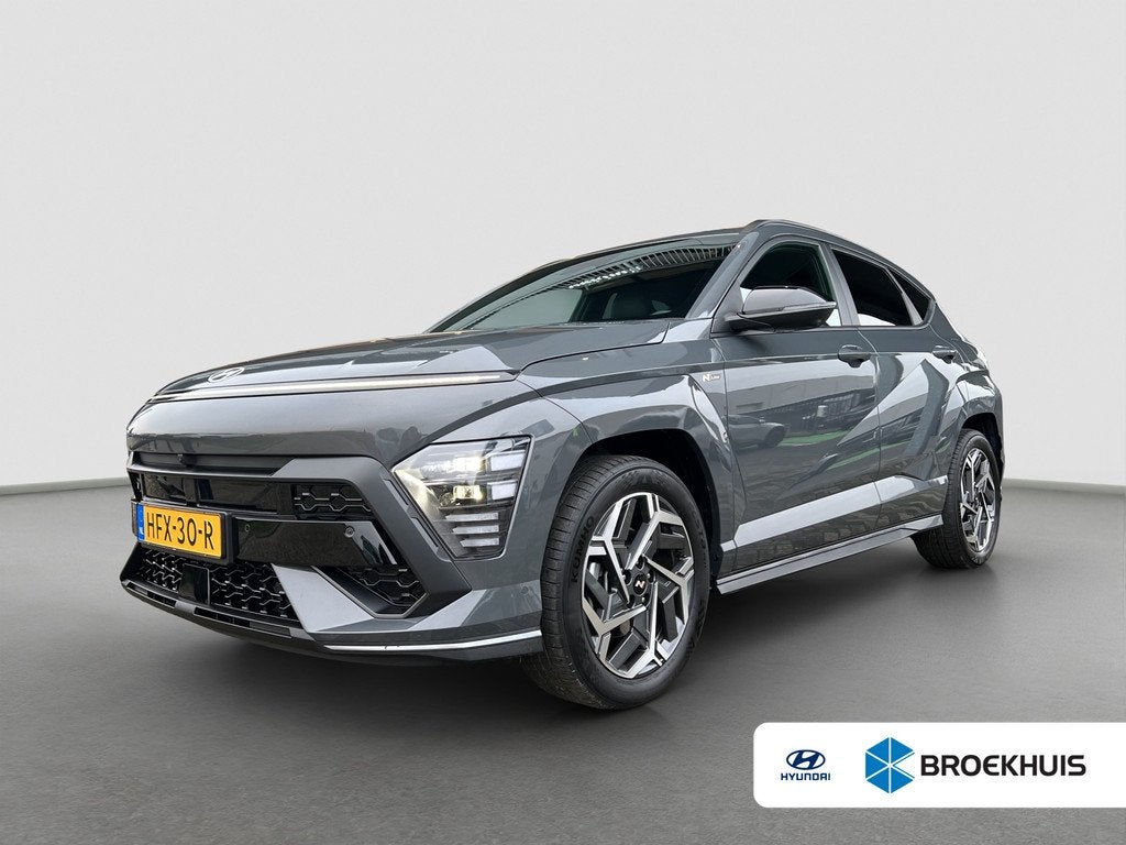 Hyundai KONA 1.6 GDI 141pk HEV N-Line, Auto's, Hyundai, 12 maanden, Gebruikt, Origineel Nederlands, Bedrijf