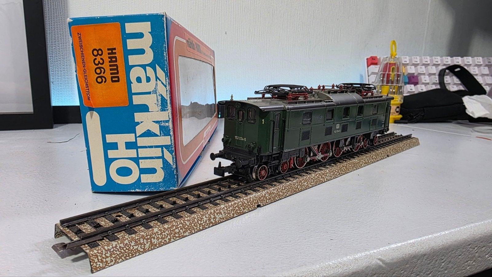 marklin/hamo 8366, Locomotief, Gelijkstroom of Wisselstroom, Ophalen of Verzenden, Zo goed als nieuw