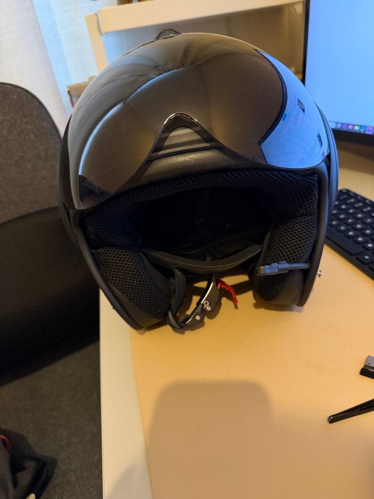 Roof boxer maat XS smoke vizier. ZO GOED ALS NIEUW, XS, Systeemhelm, Dames, Tweedehands