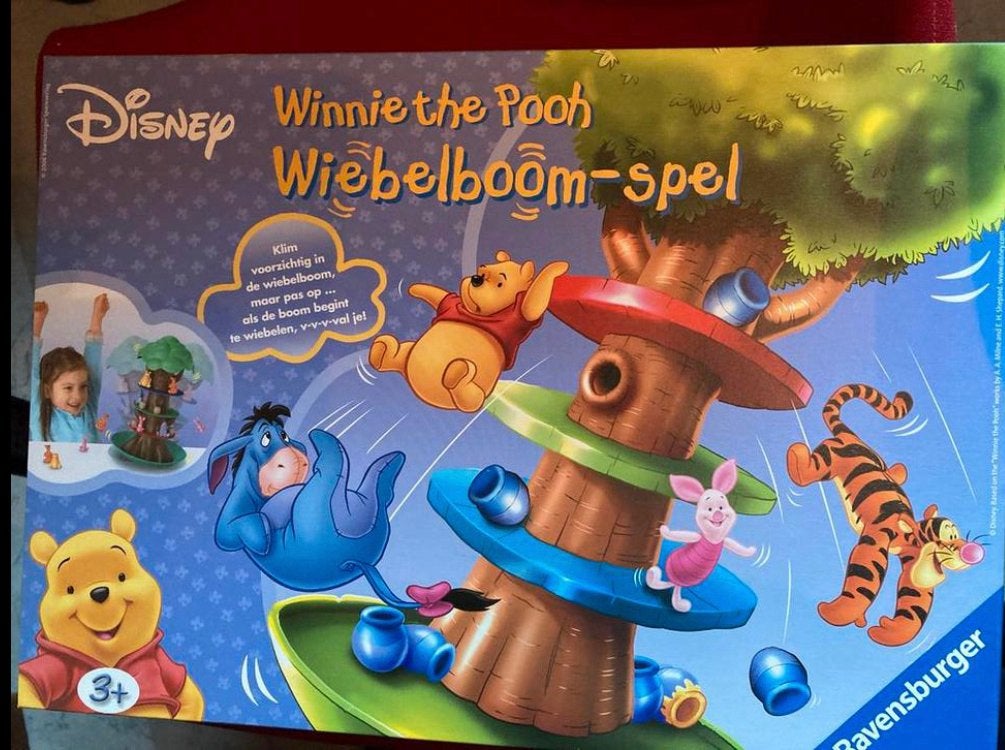 Winnie the Pooh Wiebelboom-spel, Ophalen, Zo goed als nieuw, Jongen of Meisje