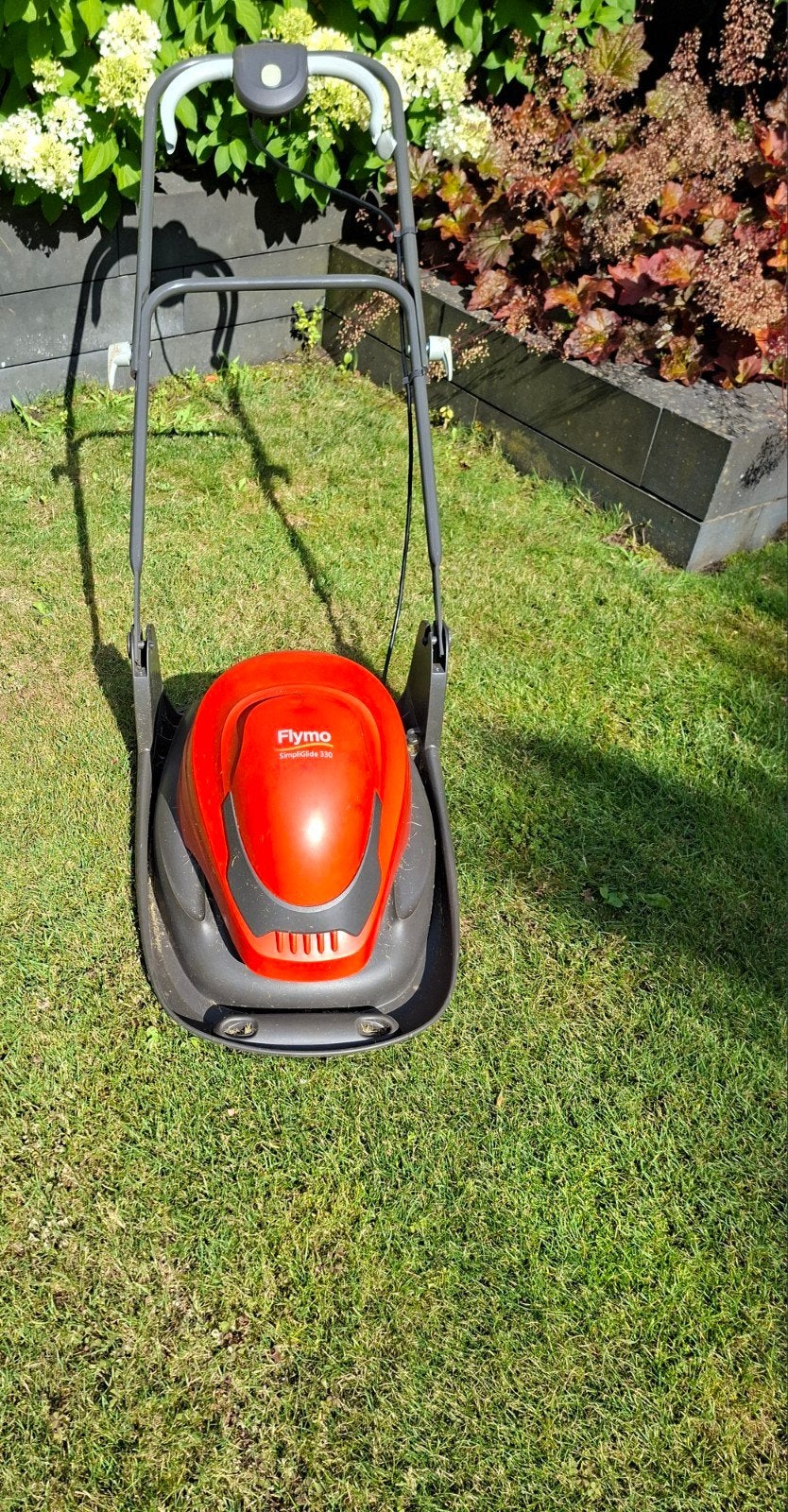Flymo SimpliGlide 330 Zweefmaaier - Elektrisch, Tuin en Terras, Ophalen, Gebruikt, Elektrische grasmaaier, Flymo
