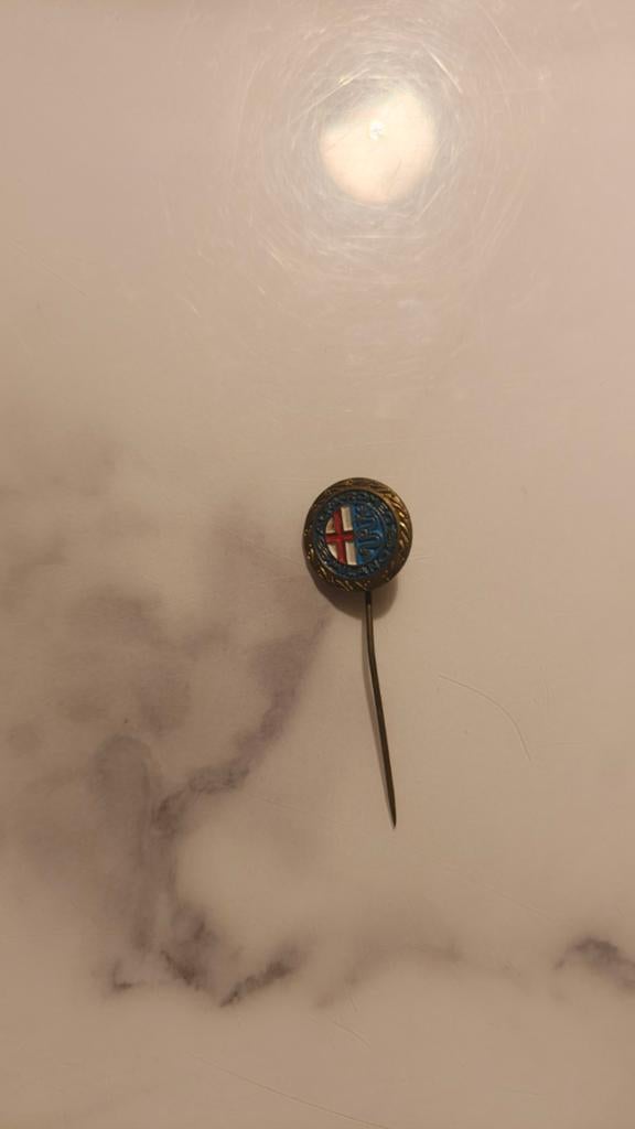 Vintage Alfa Romeo Speldje/Pin, Ophalen of Verzenden, Gebruikt, Merk, Speldje of Pin