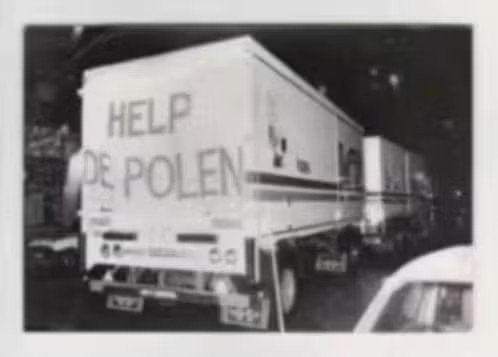 Foto Meppel Help de Polen DAF Kaas NCZ Jaren 80., Verzamelen, 1980 tot heden, Foto, Ophalen of Verzenden, Zo goed als nieuw