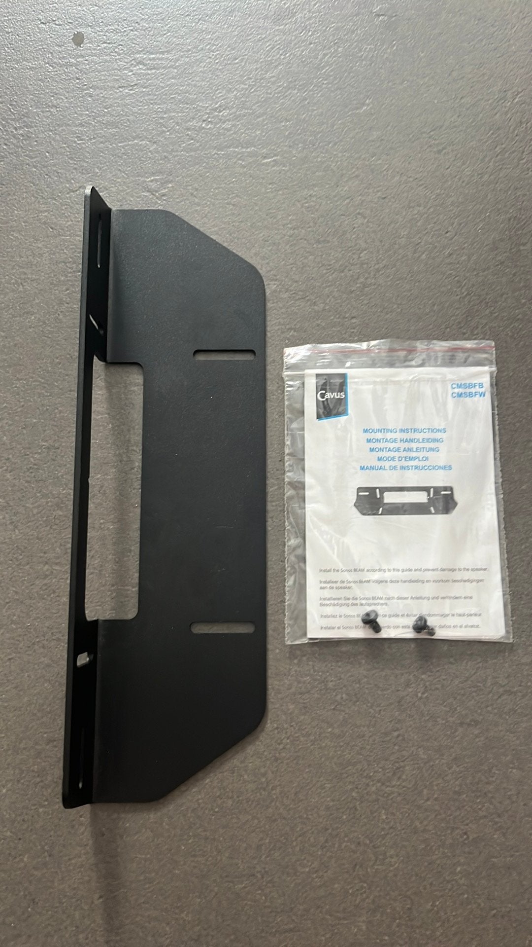 Nieuw Cavus beugel CMSBFB Sonos beam, Ophalen of Verzenden, Nieuw