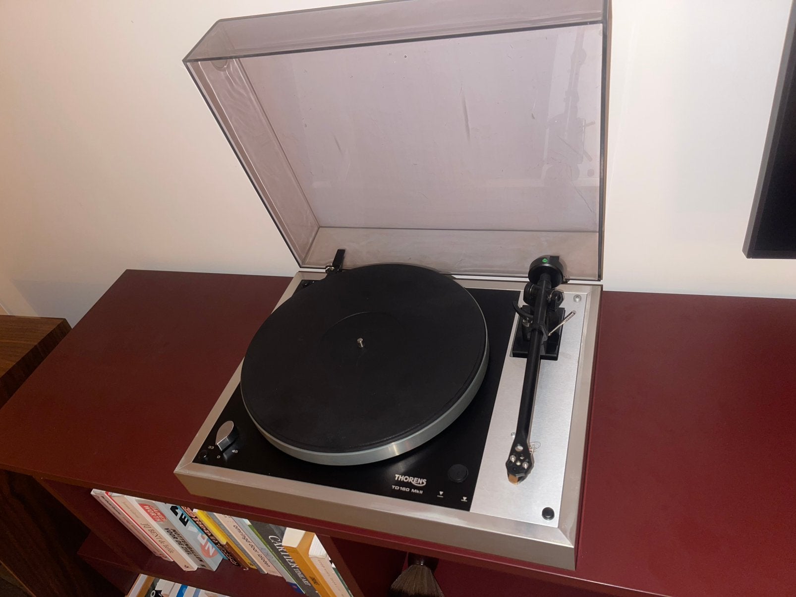 Thorens td160 mk ii - rega rb250 - audio technica - wbt, Ophalen of Verzenden, Gebruikt, Platenspeler, Thorens