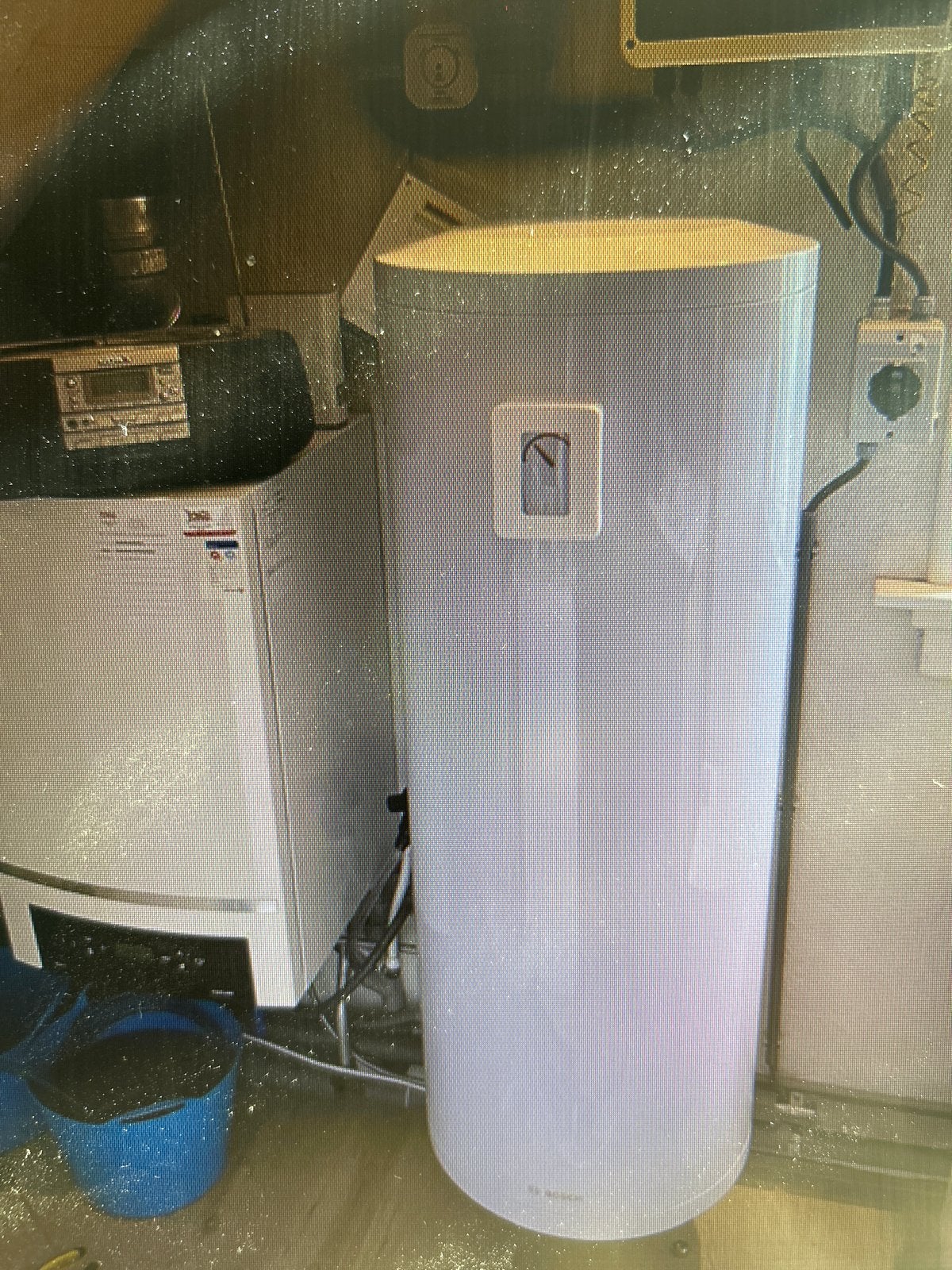 Bosch Tronic 4000T 150L elektrische boiler incl. aansluitmat, Ophalen, 100 liter of meer, Boiler, Zo goed als nieuw