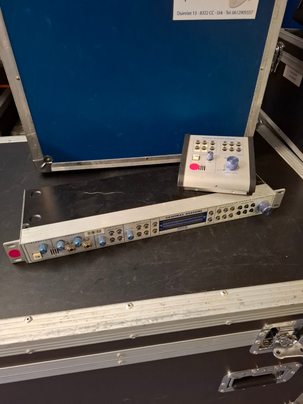 Presonus Central Station Plus met Remote, Muziek en Instrumenten, Ophalen of Verzenden, Gebruikt, Minder dan 5 kanalen, Microfooningang
