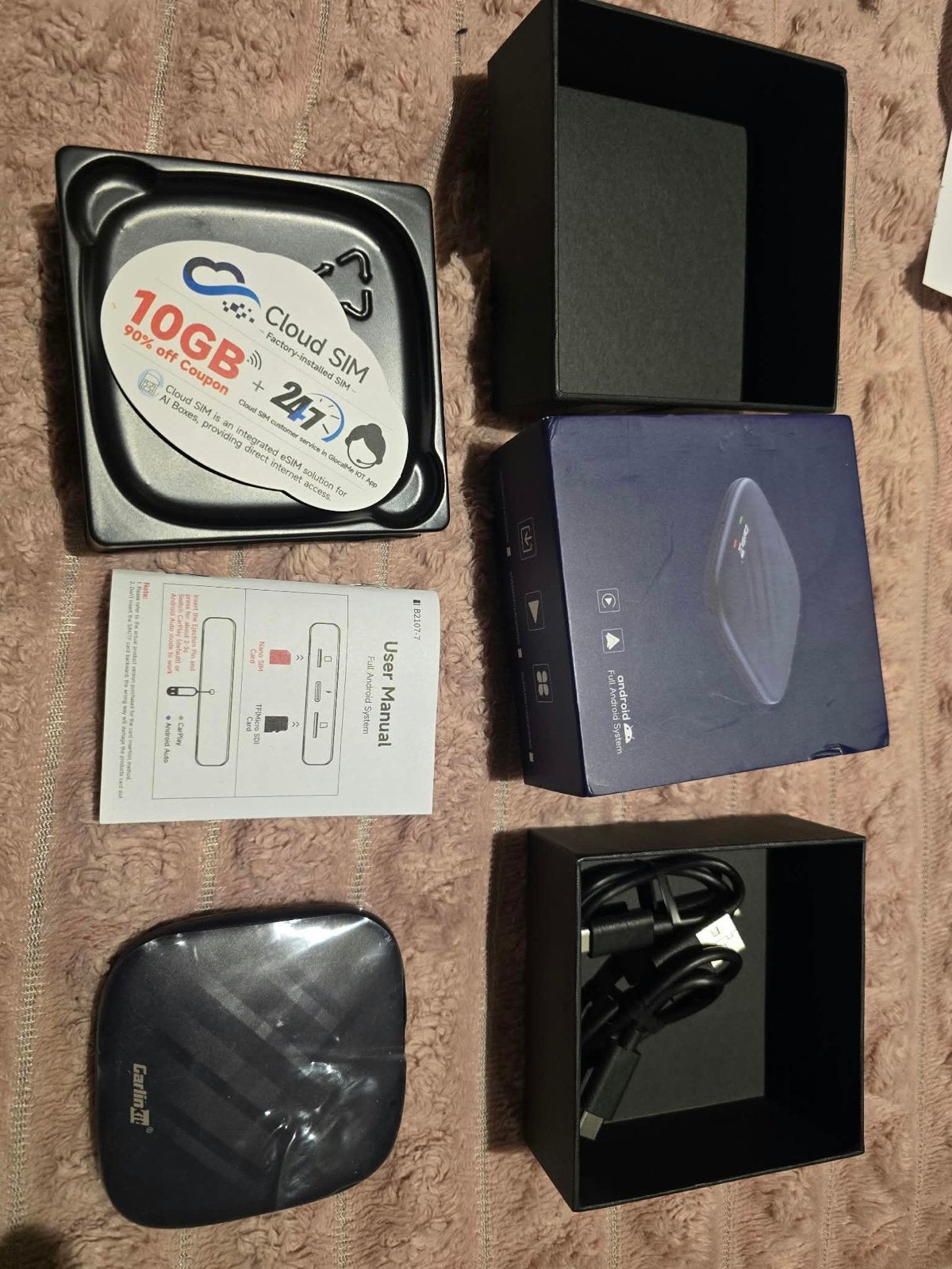 Android Car Play T-Box Magic-Box 8GB | 128GB, Auto diversen, Ophalen of Verzenden, Zo goed als nieuw