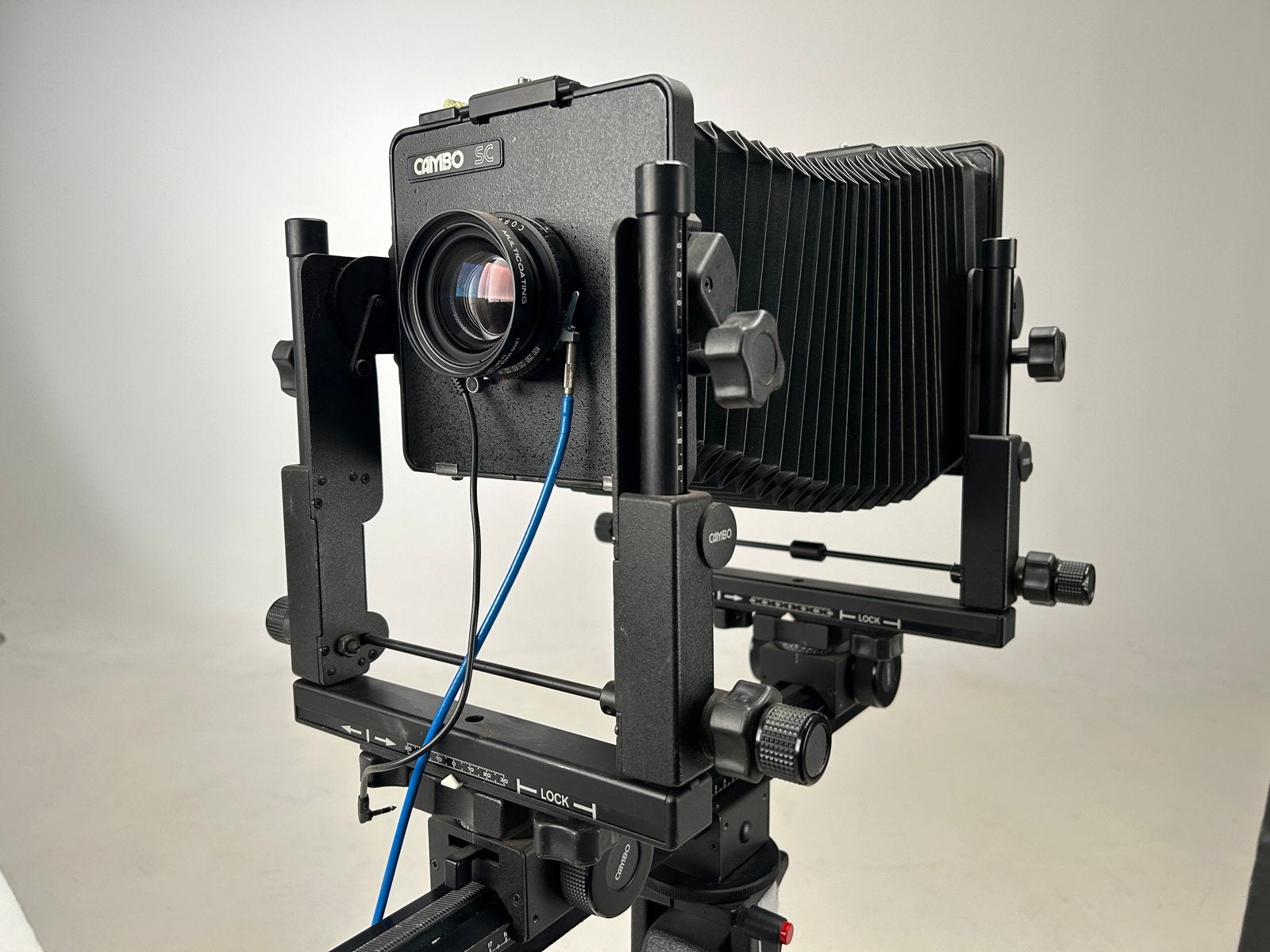 Cambo SCX 4x5 grootformaat camera met balg, Ophalen, Zo goed als nieuw, Spiegelreflex, Overige Merken