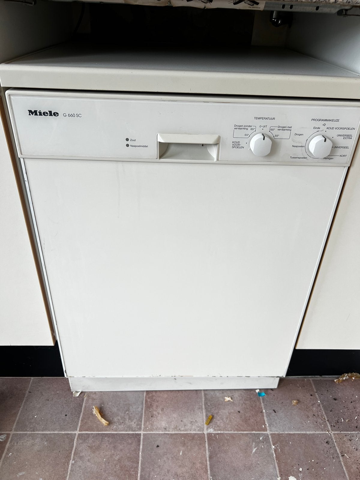 Miele vaatwasmachine, Ophalen, Zo goed als nieuw, 85 tot 90 cm