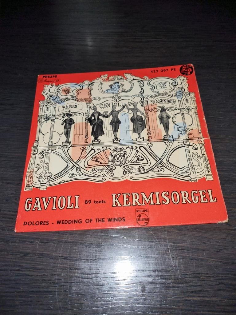Single Gavioli 89 toets kermisorgel : dolores (waldteufel), Ophalen of Verzenden, Gebruikt, Overige genres