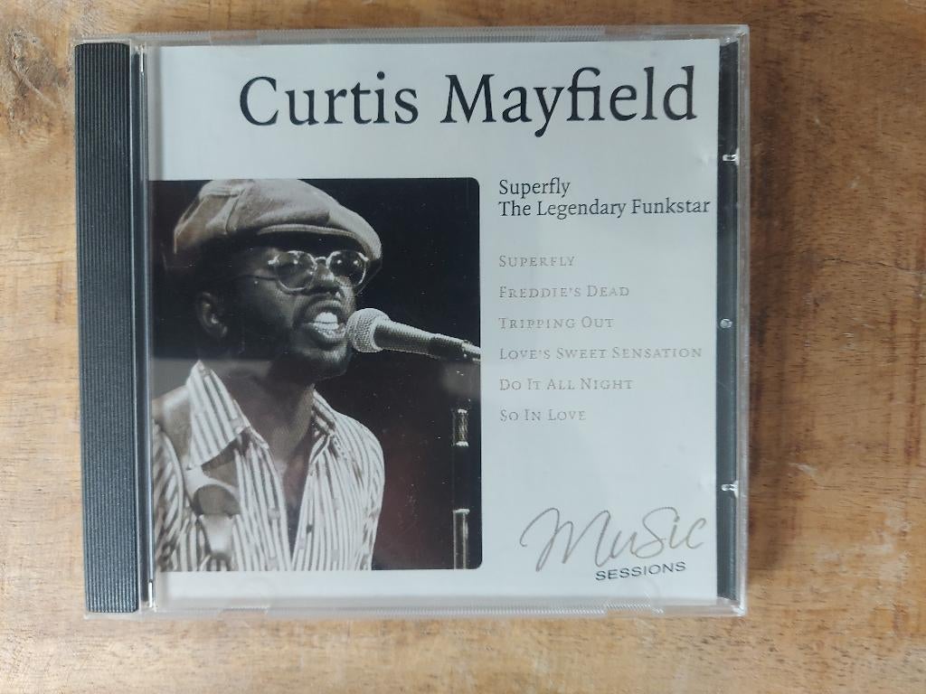 CD Curtis Mayfield – Superfly The Legendary Funkstar, Ophalen of Verzenden, Zo goed als nieuw