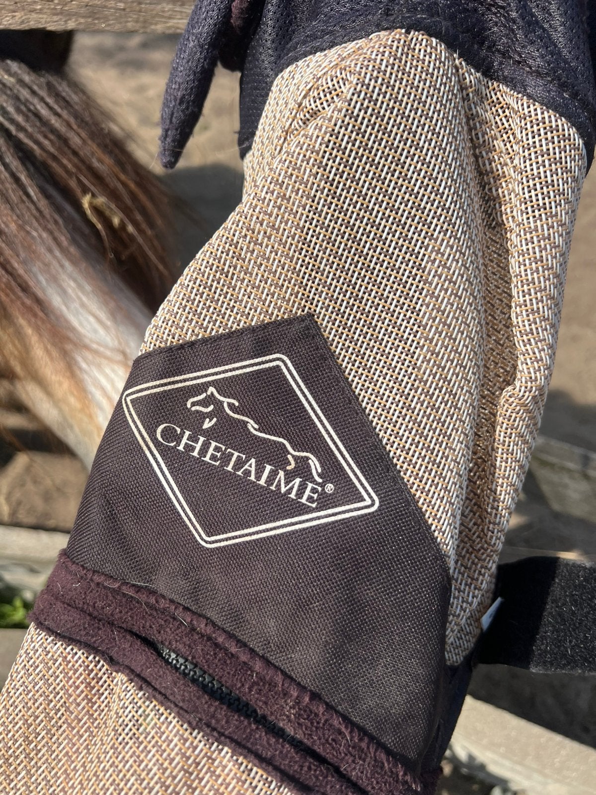 Chetaime vliegenmasker, Ophalen of Verzenden, Zo goed als nieuw
