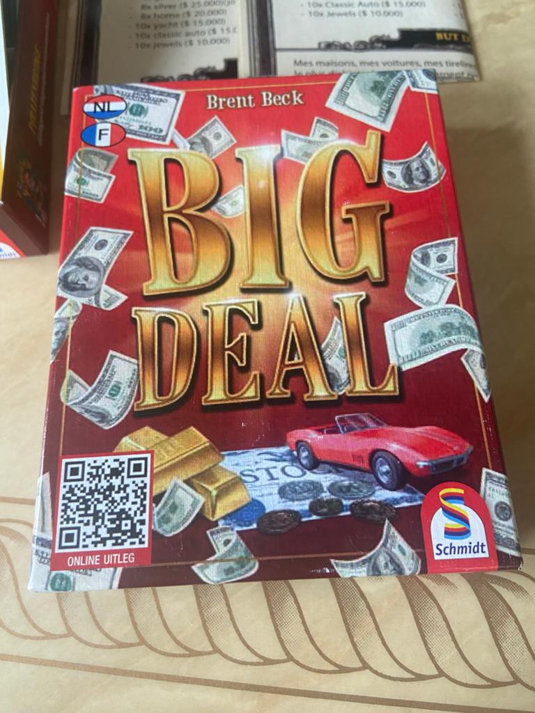 Big deal kaartspel Brent Beck schmidt, Ophalen of Verzenden, Zo goed als nieuw
