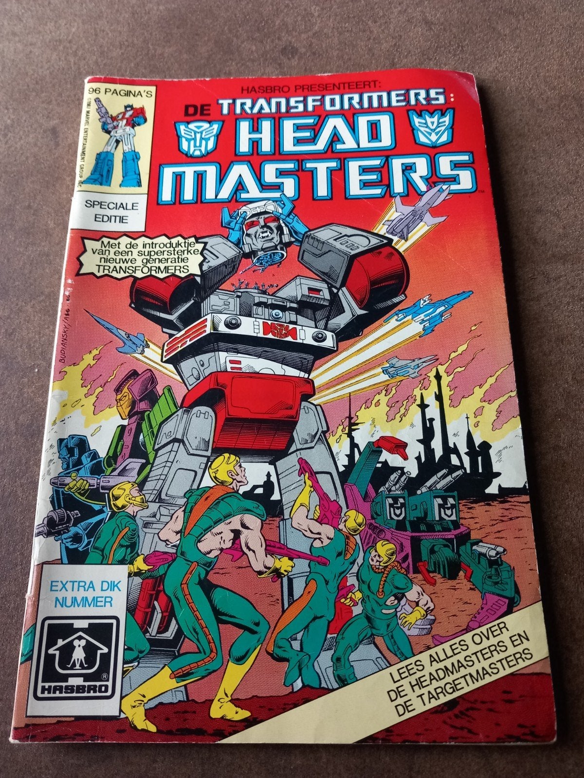 Transformers Headmasters Speciale Editie Comic Boek, Ophalen of Verzenden
