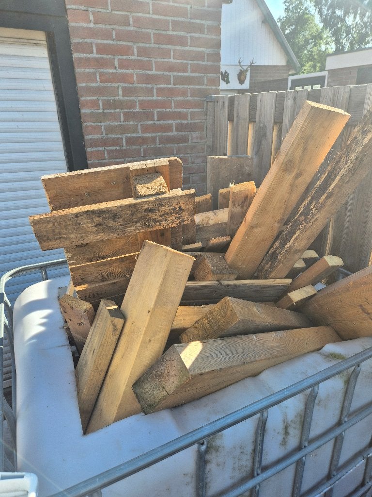 Gratis brandhout, 3 tot 6 m³, Ophalen, Overige houtsoorten, Blokken