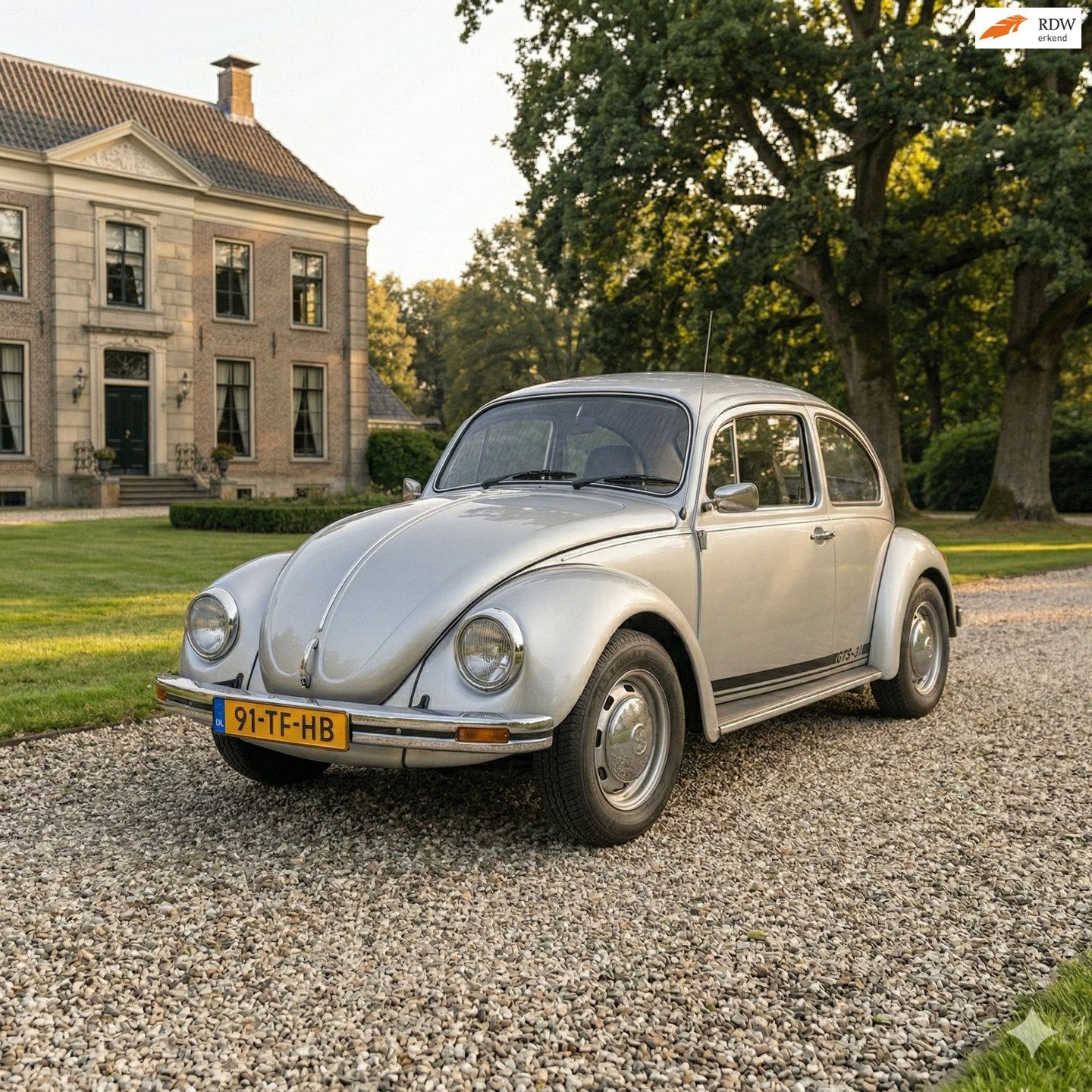 Volkswagen 113141 Kever Silverbug Uniek!, Auto's, 1184 cc, Bedrijf, Handgeschakeld, Sedan