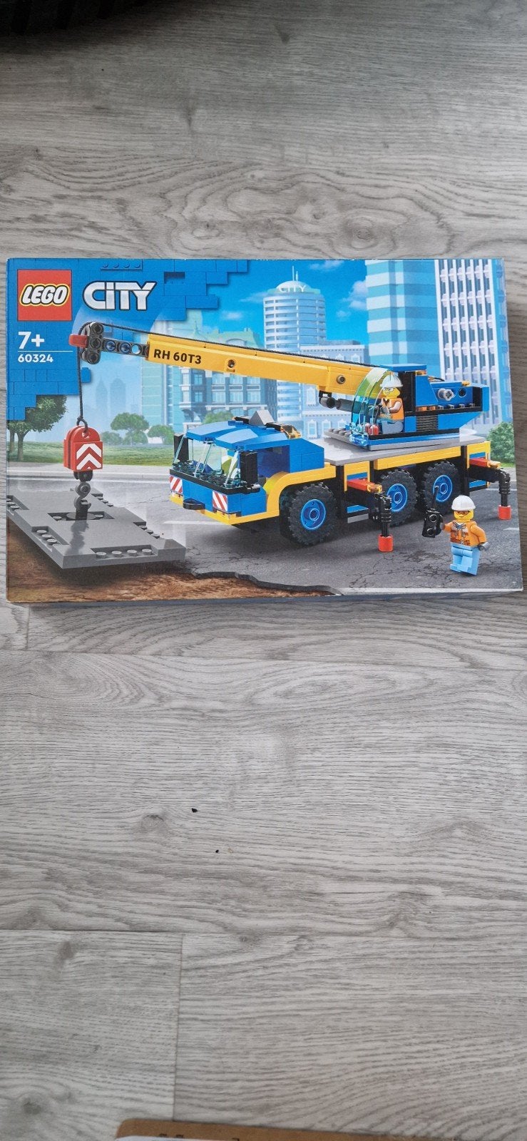 LEGO City Mobiele Kraanwagen (60324) - Nieuw in doos, Ophalen of Verzenden