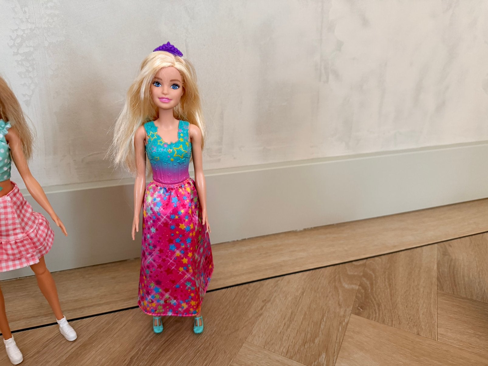 Barbies met kindje - Leuke speelset, Ophalen of Verzenden, Gebruikt, Barbie