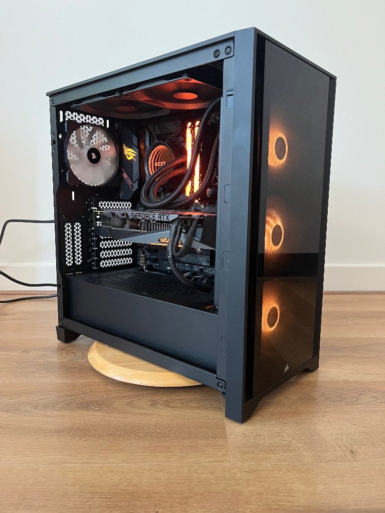 Garantie! ~ Game pc Ryzen 7, RTX 3080, 32GB RAM, 500GB SSD, Computers en Software, Desktop Pc's, Zo goed als nieuw, 4 Ghz of meer
