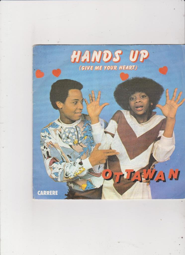 7" Single Ottawan - Hands up (give me your heart), Cd's en Dvd's, Vinyl Singles, Ophalen of Verzenden, Gebruikt, 7 inch, Dance