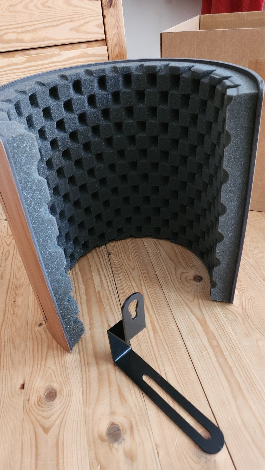Vicoustic Flexi Screen Ultra MKII Locarno Cherry, Muziek en Instrumenten, Microfoons, Ophalen of Verzenden, Zo goed als nieuw