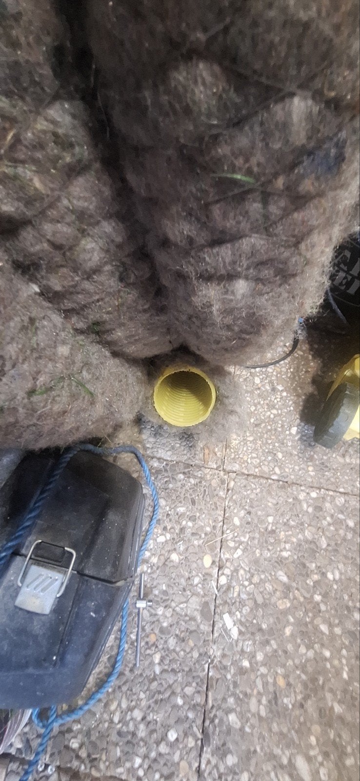 DRAINAGEBUIS, Ophalen