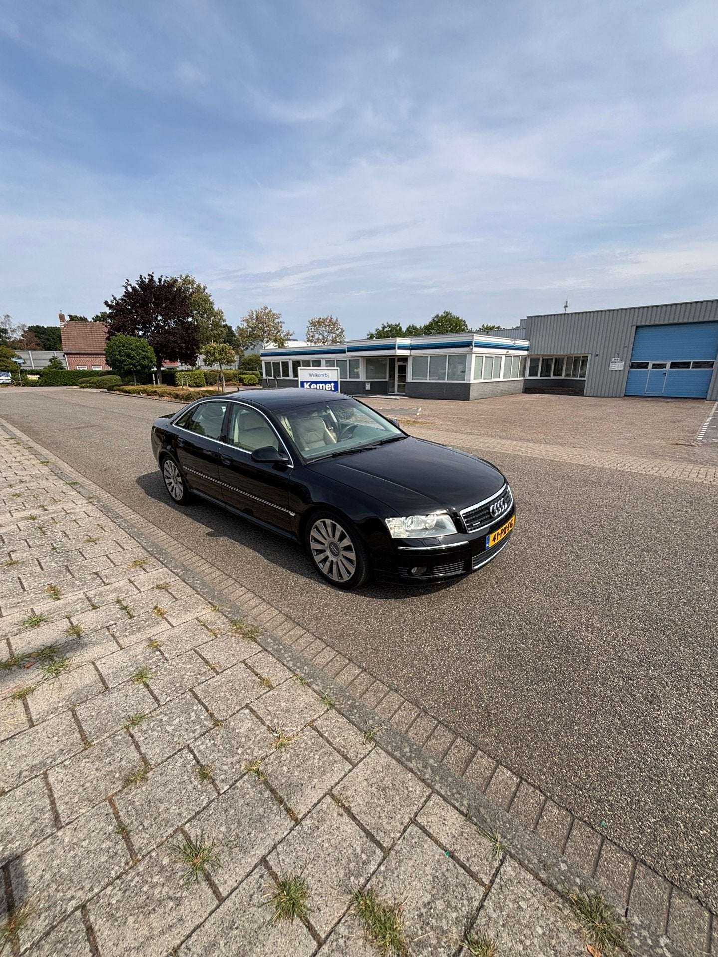 Audi A8 3.7 quattro Pro Line, Automaat, Gebruikt, Zwart, Bedrijf