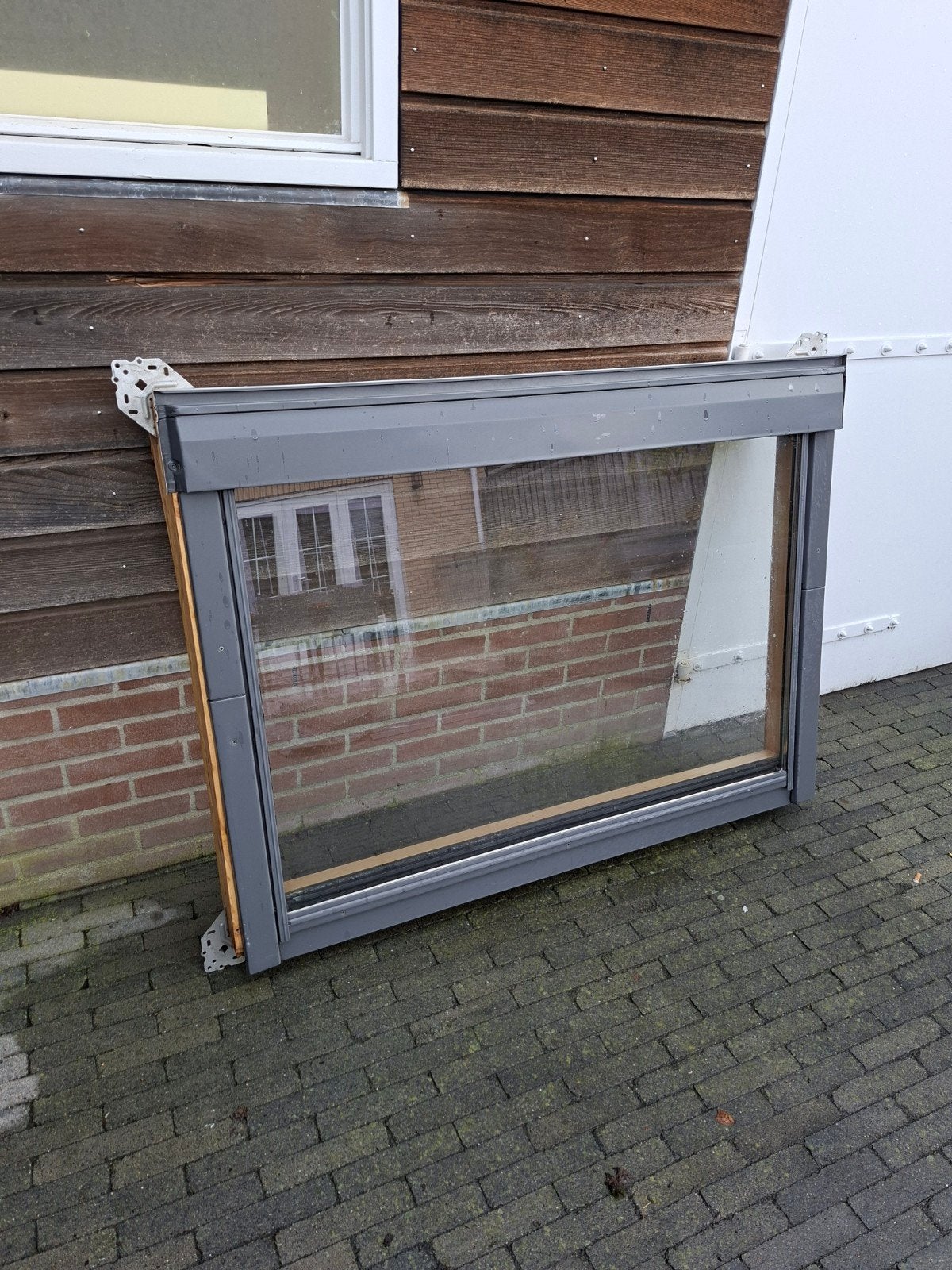 Velux Dakraam GGL U04 met gootstukken, Ophalen of Verzenden, Gebruikt
